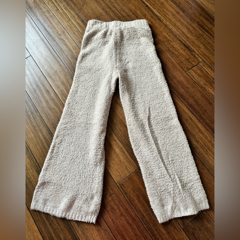 SKIMS Cozy Knit Pant in stone- size L/XL